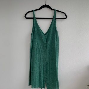 & other stories mini dress with small wildflowers